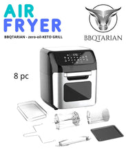 Load image into Gallery viewer, BBQTARIAN - AIR FRYER "zero oil" Keto ideal grill