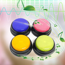 Load image into Gallery viewer, Recordable speech button Voice Recorder with LED learning resources Answer Buzzer Voice Recorder