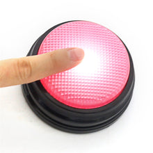 Load image into Gallery viewer, Recordable speech button Voice Recorder with LED learning resources Answer Buzzer Voice Recorder