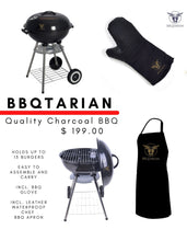 Load image into Gallery viewer, BBQTARIAN - Quality Charcoal BBQ &quot;BBQtarian&quot; Set X-1000

