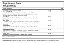 Load image into Gallery viewer, LÜV IT Drink Greens Premium Superfood Powder - Organic Super Greens Powder with Ashwagandha, Spirulina, and Antioxidants | Energize, Detox and Alkalize with Refreshing Greens Drink I 30 Servings